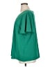 Susan Graver Solid Green Short Sleeve Blouse Size 1X - photo 5