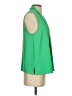 Timing 100% Polyester Green Sleeveless Blouse Size S - photo 4