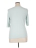G.I.L.I. Solid Teal 3/4 Sleeve Top Size XL - photo 2