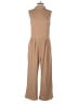 Prettygarden Solid Tan Jumpsuit Size L - photo 1
