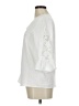 Shein White Ivory 3/4 Sleeve Blouse Size M - photo 5
