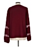 Shein 100% Polyester Burgundy Long Sleeve Blouse Size 12 - photo 2