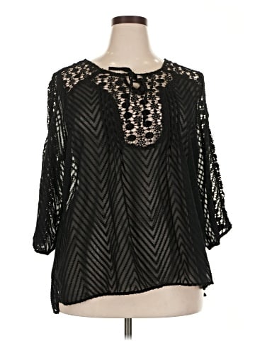 BILA 3/4 Sleeve Blouse (view 1)
