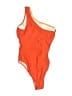 Cupshe Graphic Orange One Piece Swimsuit Size XS - photo 2