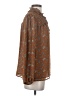 Pleione 100% Polyester Brown Long Sleeve Blouse Size S - photo 4