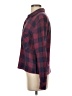 Rails Plaid Burgundy Long Sleeve Blouse Size S - photo 5