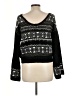 Sam Edelman Stars Black Pullover Sweater Size L - photo 2