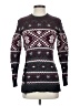 Ann Taylor Argyle Burgundy Pullover Sweater Size XS - photo 1
