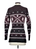 Ann Taylor Argyle Burgundy Pullover Sweater Size XS - photo 2
