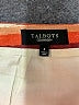 Talbots 100% Linen Stripes Pink Casual Skirt Size 4 - photo 4