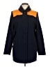 Tory Sport Color Block Blue Wool Coat Size L - photo 1