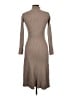 WHYTE VALENTYNE Tan Casual Dress Size 10 - photo 2