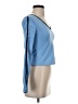 Shein Blue 3/4 Sleeve T-Shirt Size 4 - photo 4