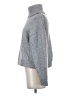 MNG Solid Gray Turtleneck Sweater Size S - photo 5