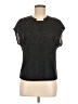 Marika Black Short Sleeve Top Size M - photo 1
