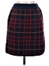 En Saison Plaid Blue Burgundy Casual Skirt Size XXS (estimated) - photo 1