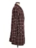 Harlyn Plaid Burgundy Coat Size M - photo 4