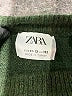 Zara Solid Black Green Turtleneck Sweater Size 11 - 12 - photo 4