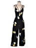 Topshop Graphic Black Jumpsuit Size 4 - photo 1