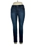 Jag Solid Blue Jeans Size 14 - photo 1
