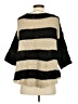 Free People Stripes Black Tan Pullover Sweater Size XS - photo 2