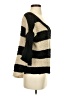 Free People Stripes Black Tan Pullover Sweater Size XS - photo 4