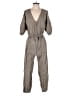 Joie Chevron-herringbone Gray Jumpsuit Size S - photo 1