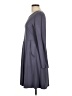 Assorted Brands Solid Gray Casual Dress Size L - photo 5