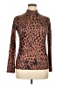 Bliss Brown Long Sleeve Turtleneck Size XL - photo 1