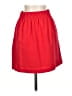 J.Crew Mercantile 100% Polyester Solid Red Casual Skirt Size 0 - photo 1