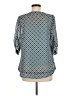 41Hawthorn Teal 3/4 Sleeve Blouse Size M - photo 2