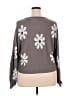 Ekouaer Floral Gray Pullover Sweater Size XXL - photo 2