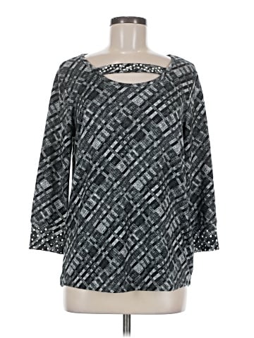 Vintage Rose 3/4 Sleeve Top (view 1)