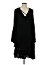 decker 100% Polyester Black Casual Dress Size M - photo 1