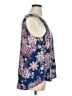 Pale Sky 100% Rayon Blue Sleeveless Blouse Size XL - photo 4