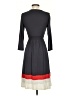 Ella Moss Color Block Gray Casual Dress Size S - photo 2