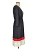 Ella Moss Color Block Gray Casual Dress Size S - photo 4