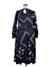 ELOQUII Print Black Casual Dress Size 20 - photo 2