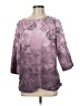 Christopher & Banks 100% Polyester Purple 3/4 Sleeve Blouse Size M - photo 1