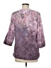 Christopher & Banks 100% Polyester Purple 3/4 Sleeve Blouse Size M - photo 2