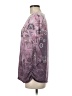 Christopher & Banks 100% Polyester Purple 3/4 Sleeve Blouse Size M - photo 5
