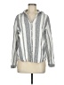 Orvis Stripes Silver Long Sleeve Button-Down Shirt Size M - photo 1