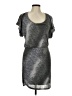 Splendid Metallic Gray Cocktail Dress Size M - photo 1