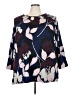 Sara Morgan for Haband Blue 3/4 Sleeve Blouse Size 4X - photo 1