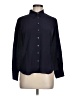 Boden 100% Silk Solid Black Long Sleeve Silk Top Size 6 (petite) - photo 1