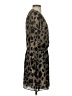 Parker Animal Print Brown Casual Dress Size S - photo 4
