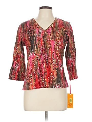 Ruby Rd. 3/4 Sleeve Blouse (view 1)