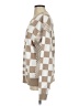 Unbranded Checkered-gingham Tan Pullover Sweater Size S - photo 5