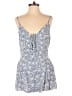 Dress Forum 100% Rayon Paisley Blue Romper Size M - photo 1