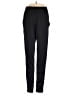 Adidas 100% Polyester Solid Black Track Pants Size XS - photo 1